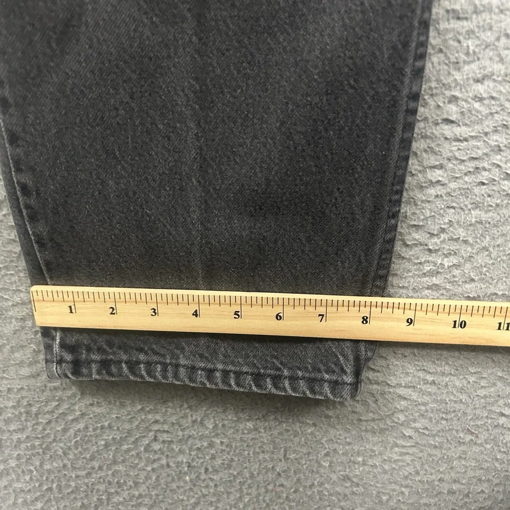 Vintage Levis Jeans Mens 36x32 Black Denim 540 Flex‎ Brown Tab 90s Made In USA